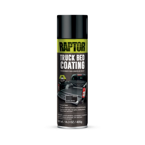 1K Truck Bed Coating | Aerosols Can | Black | 405 g