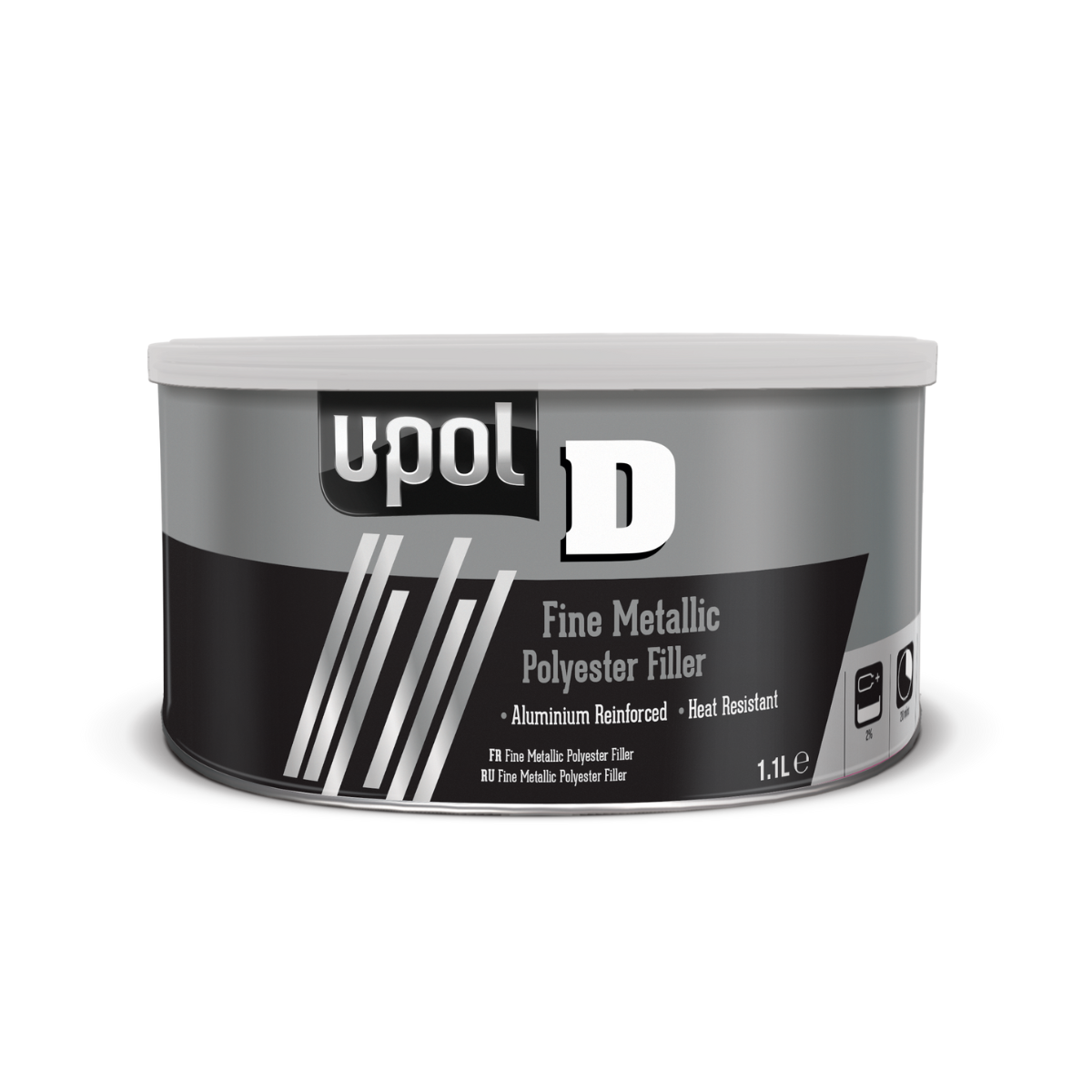 "D" - Fine Metallic Polyester Filler