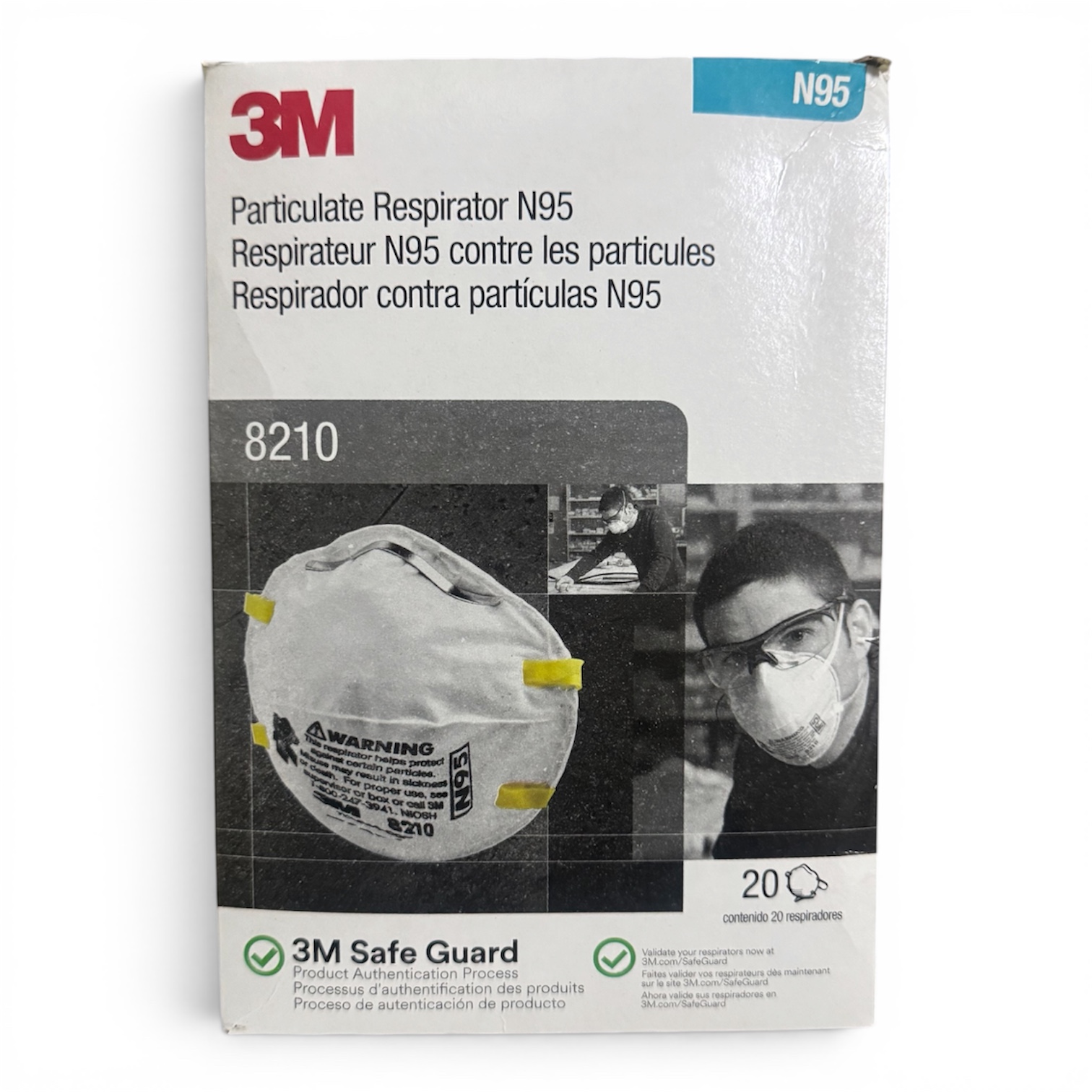Particulate Respirators 8000 Cup Series | N95 | Disposable