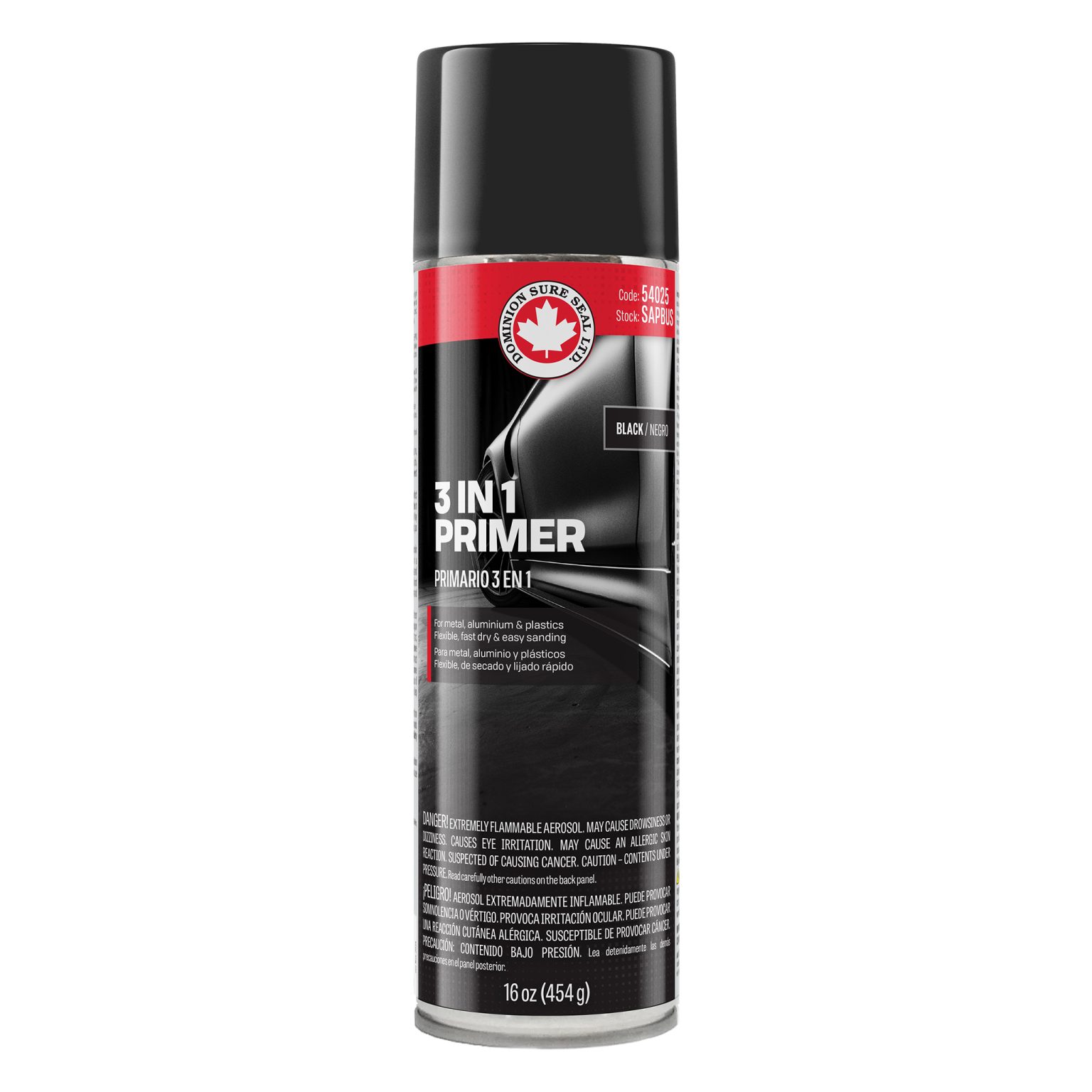 3 in 1 | Primer | Black | 24025 | 454g